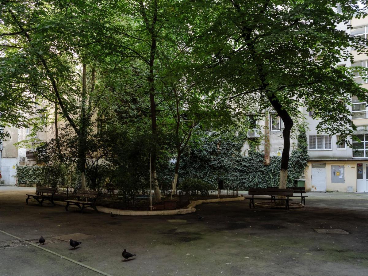 Old Town Historic Apartment With Backyard Mini Park Bukareszt Zewnętrze zdjęcie